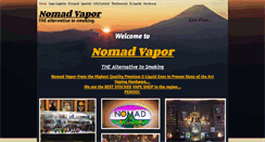 Desktop Screenshot of nomadvapor.com